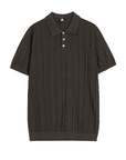 Pattern Knit Polo