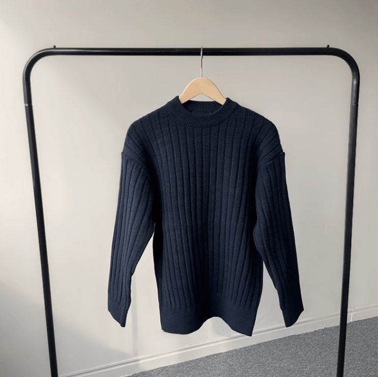 Vertical Knit Sweater - De Novo Designare