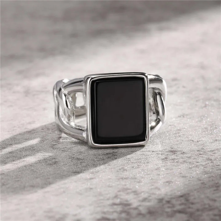 Black Stone Ring - De Novo Designare