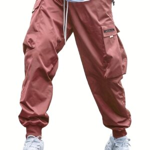 Oversized Cargo Multi-pocket Men's Casual Pants - Image 9