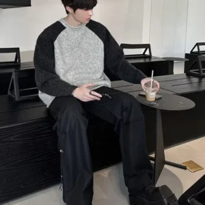 Two Tone Sweater - Image 3