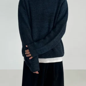 Pullover Knitted Crewneck - Image 4