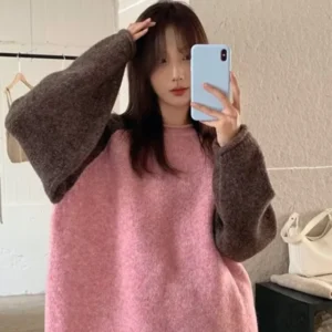 Two Tone Sweater - Image 4