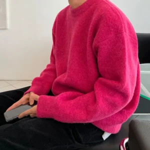 Hot Pink Mohair Sweater