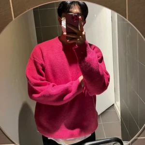 Hot Pink Mohair Sweater - Image 5