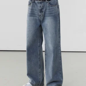 Vintage Wide Leg Jeans - Image 2