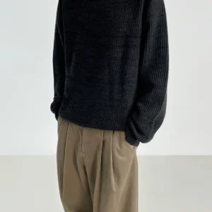 Pullover Knitted Crewneck - Image 2