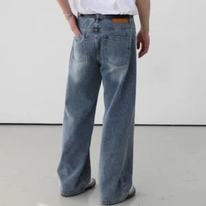 Vintage Wide Leg Jeans - Image 5