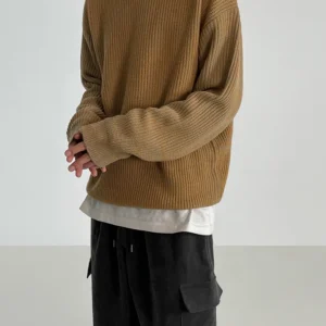 Pullover Knitted Crewneck - Image 3