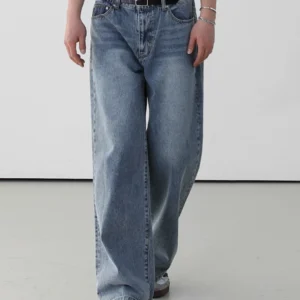 Vintage Wide Leg Jeans - Image 4